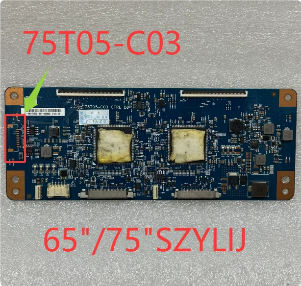 

НОВАЯ плата управления 75T05-C03 CTRL BD 4K 120HZ T-CON для 65-дюймовых и 75-дюймовых телевизоров