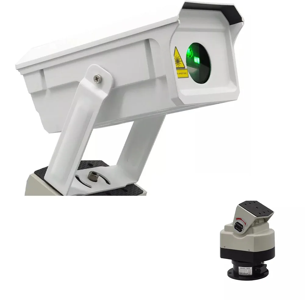 3W Green Auto Rotate Laser Light Highway Indicator Waterproof Bird Repeller Laser Projector for Agriculture Farm Orchard Airport