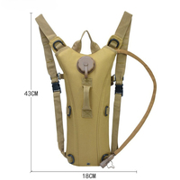 For Running Jogging Cycling Adventures Camping Durable Camel Backpack Equipped with 3L Waterproof Water Bladder Ideal