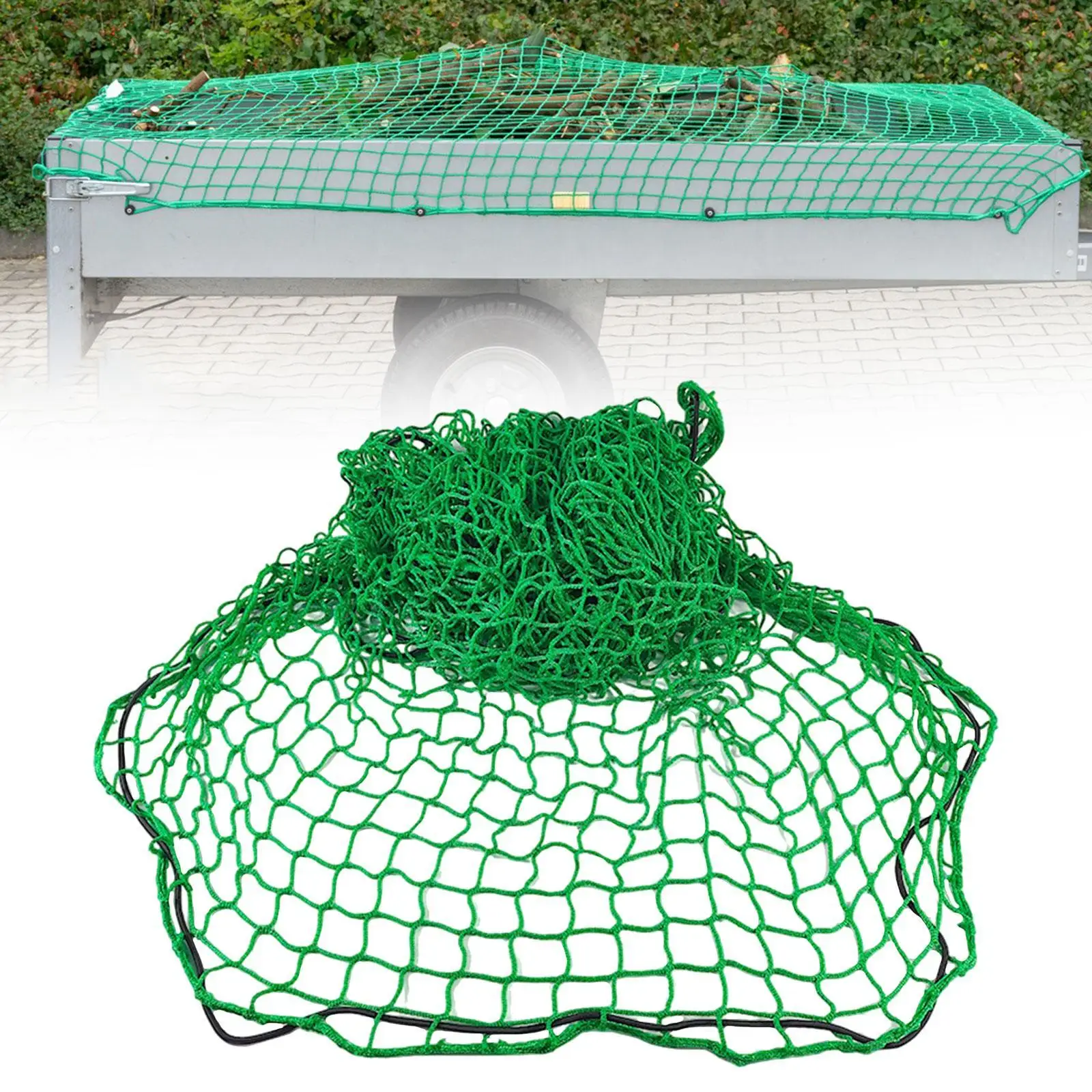 

Универсальная грузовая сетка 1,5x2,5 м, нейлоновая универсальная автомобильная сетка-органайзер для пикапа, кровати, грузовика, багажника, прицепа, внедорожника, багажника на крышу