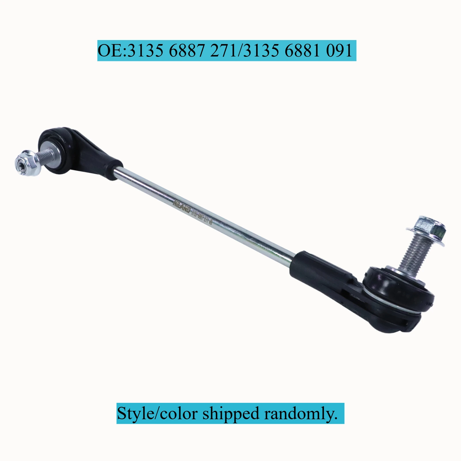 

Left Front Sway Bar Link Stabilizer Bar Link for BMW G01 G02 X3 X4 18d 20dX 20i 20iX 25dX 30dX 30iX, 31356887271, 31356880091
