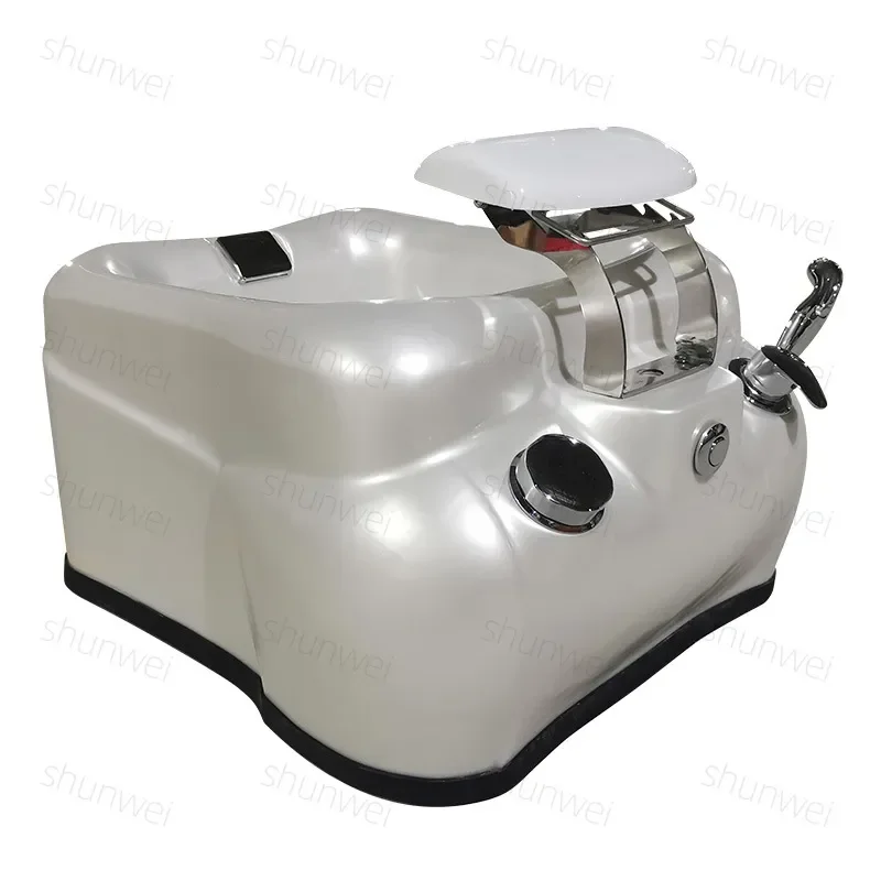 Smart Foot Bath Soaking Bucket with Colorful Lights and Massage Function for Home and Commercial Nail Use