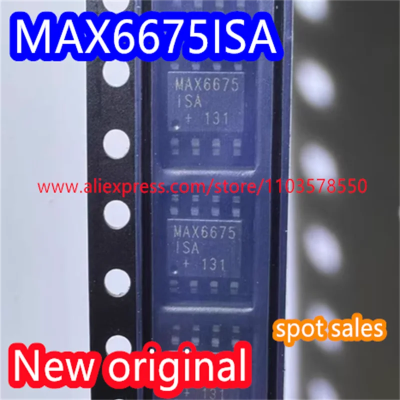 10PCS 100% New original MAX6675ISA+T package SOP8 temperature to digital converter SPI chip IC MAX6675ISA MAX6675