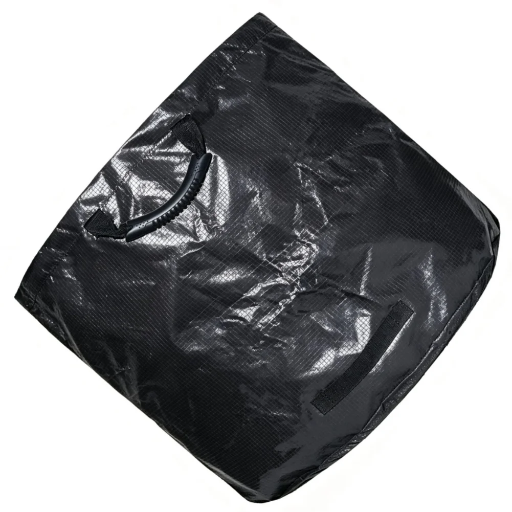 1pc Yard Lawn Garden Bags For Yard Waste Bags Patio Debris Container Camping Trash Bin Reusable Leaf Bag With Handles