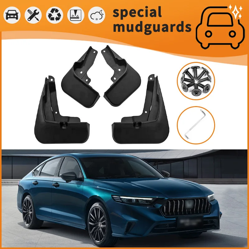 

For models 13-23 of Honda, Jade, Greiz, GIENIA , INSPIRE, ENVIX Mudguards Fender Mudflaps Front Rear Flares Splash Guards Cover