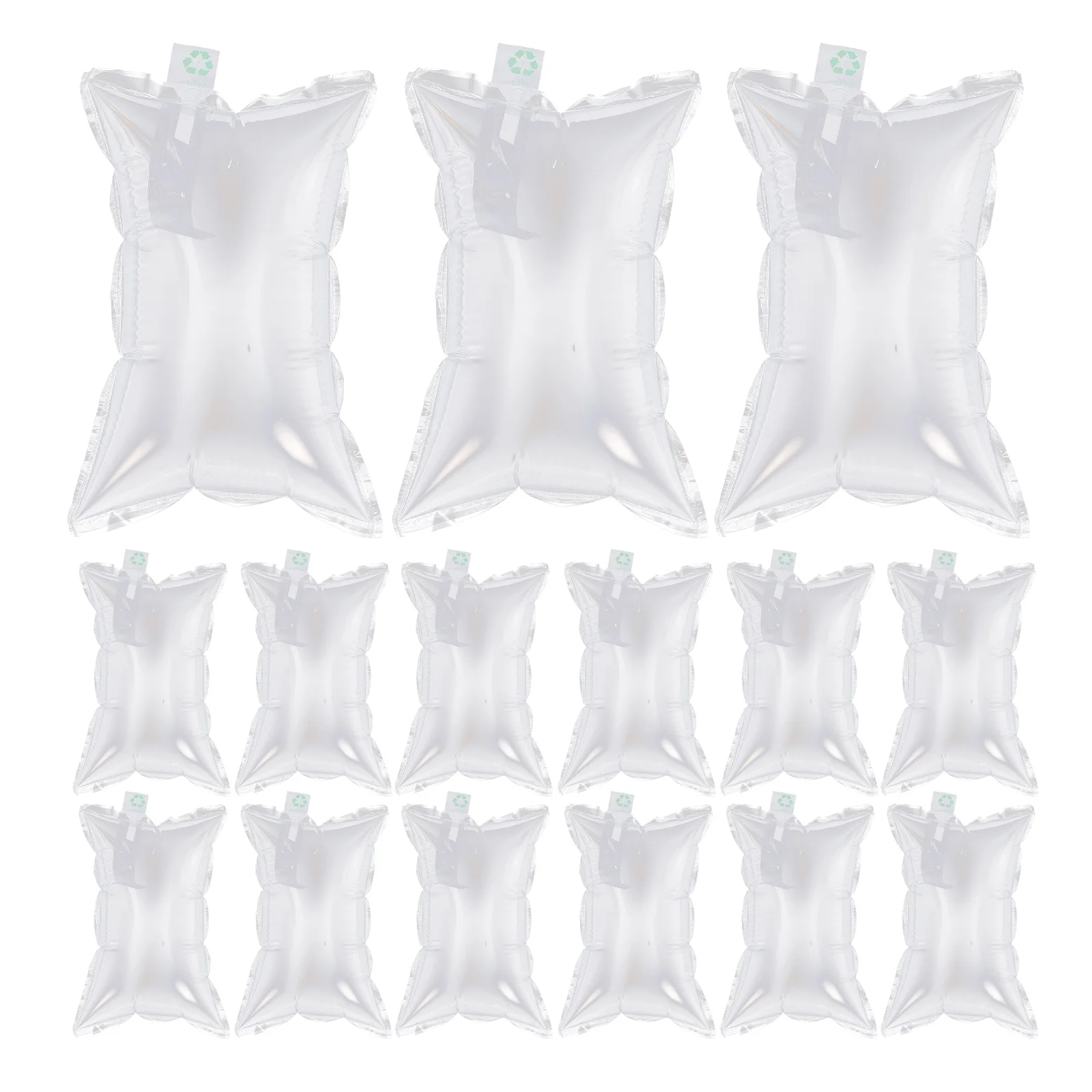 30 قطعة كيس فقاعة الهواء نفخ التفاف حماية للزجاجات الزجاجية الهشة شحن كيس الهواء فقاعة الارسال