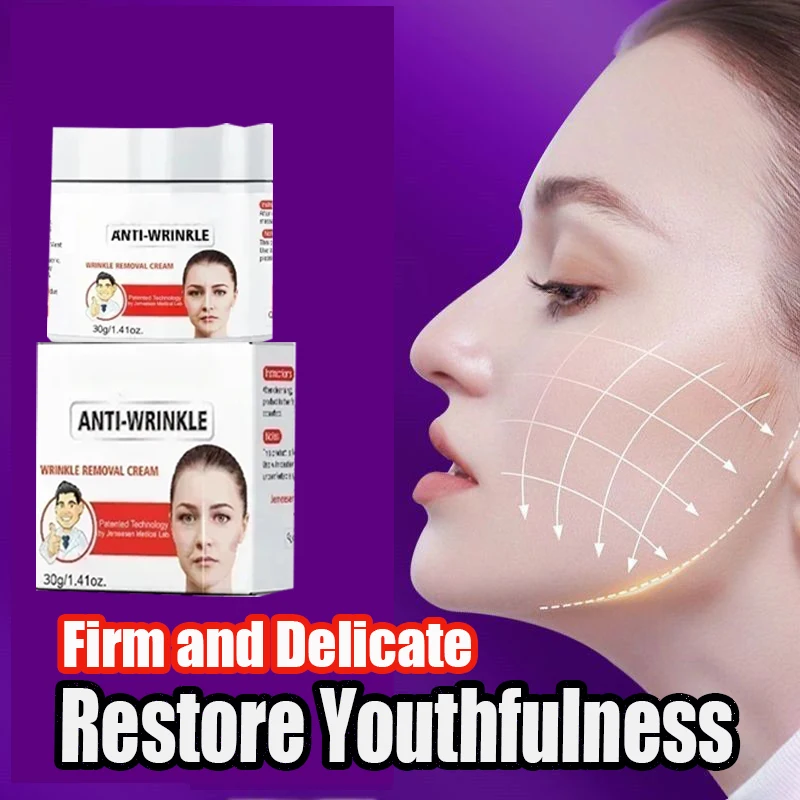 

Facial Anti-Wrinkle Serum Eliminates Wrinkles Firms Skin Removes Color Spots Diminishes Fine Lines Anti-Aging Essence Face Care