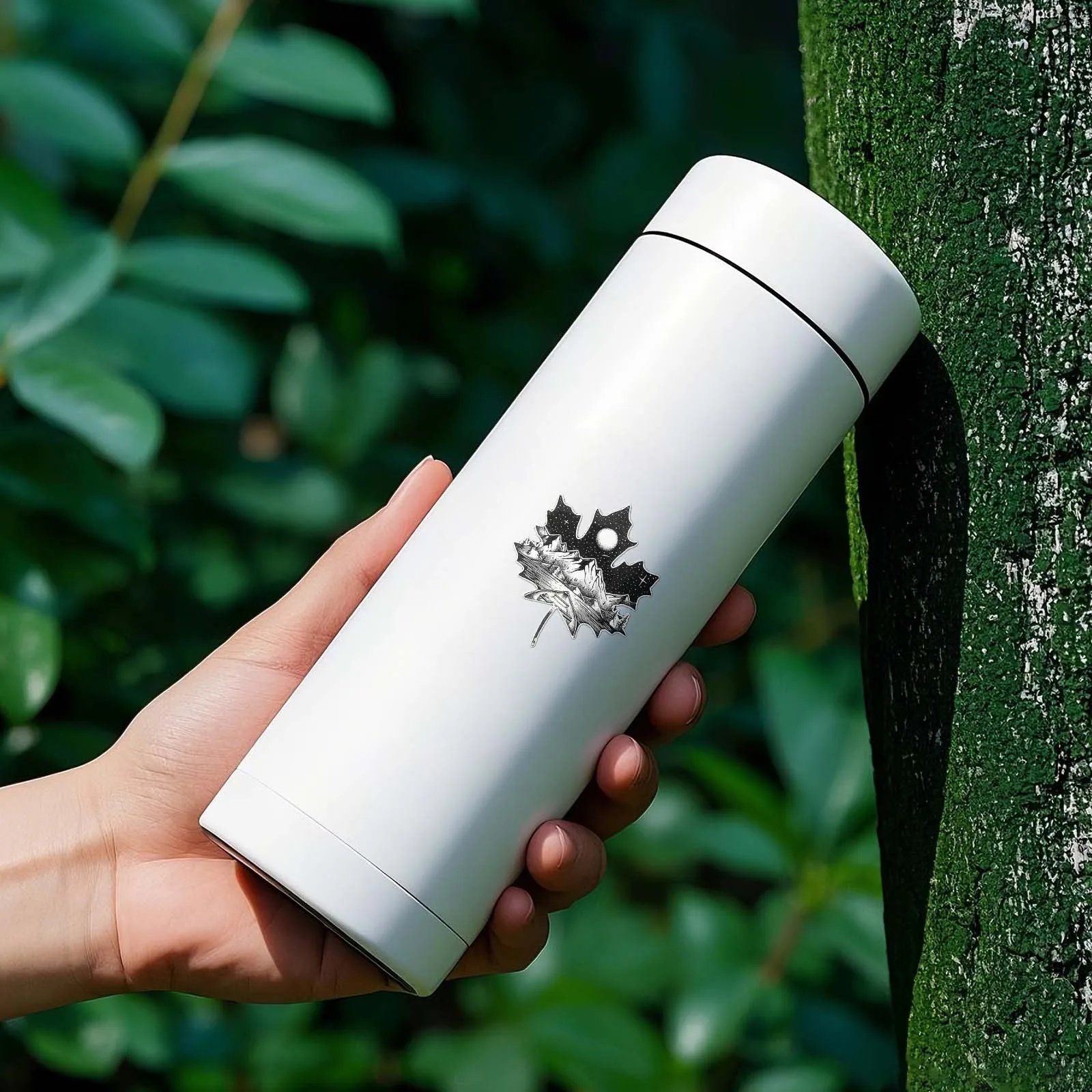 

Not Lost, Just Taking a Detour，Matte Vinyl Sticker, Terrain Pattern Design, Durable Decal for Cars, Laptops & Outdoor Adventures