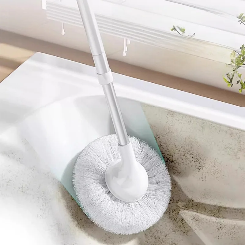 

Long Handle Batoom Cleaning Bru Toilet Wall Scrubber Bathtub Cleaner Household ential Tool for Batoom Hygiene