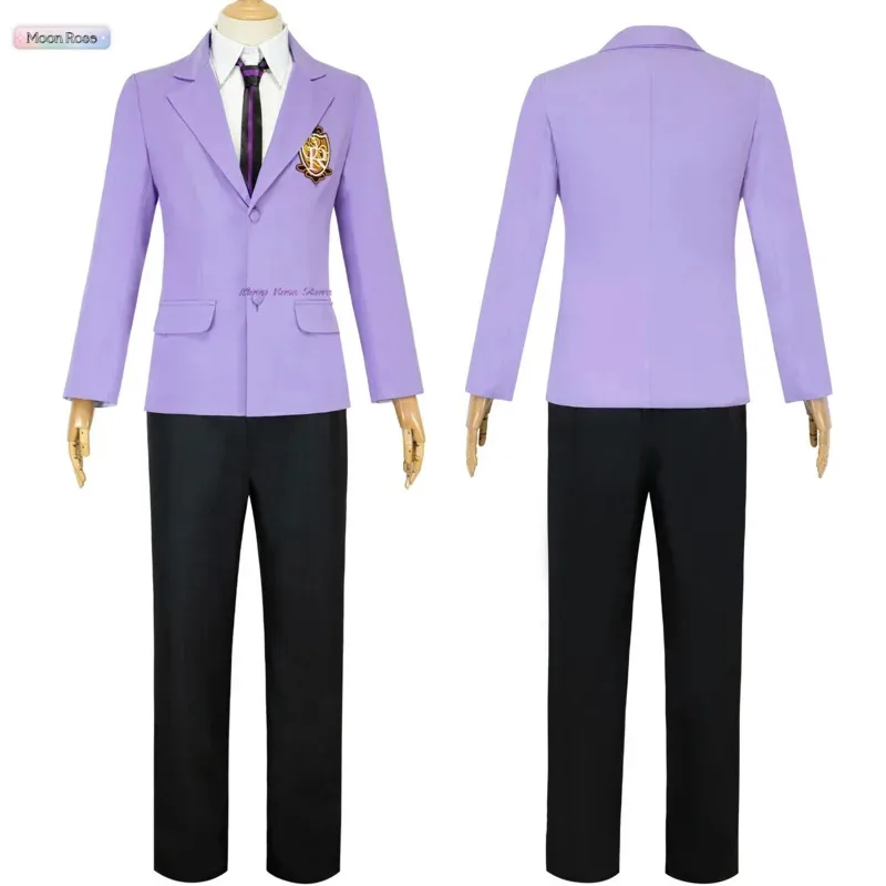 أزياء أنيمي فوجيوكا هاروهي التأثيرية أوران مضيف المدرسة الثانوية نادي تأثيري تلميذ الزي المدرسي Suou Tamaki الزي الرسمي