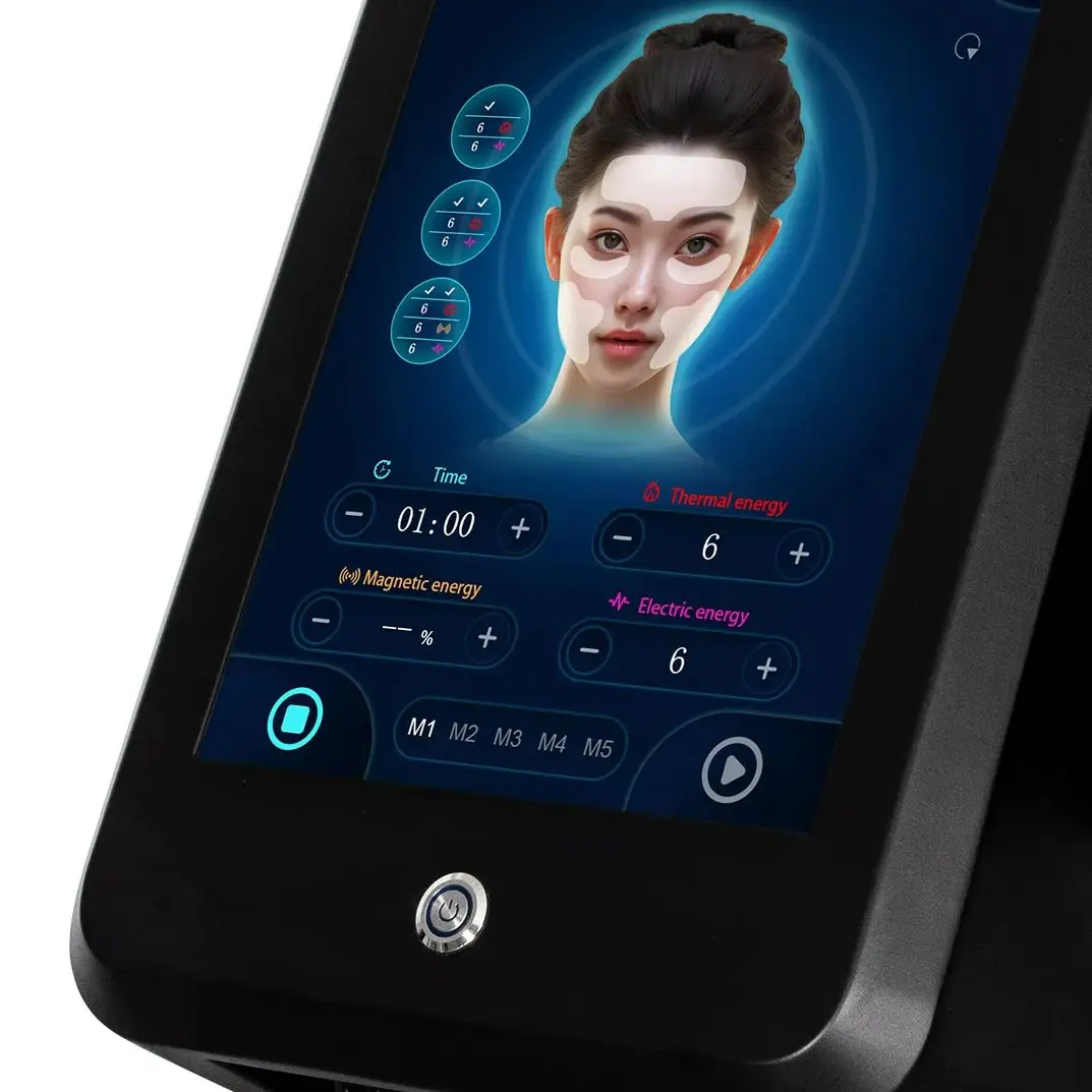 MYOslim EMS RF Electromagnetic Muscle Building Skin Firming Device Non-Invasive Face Lifting Wrinkle Removal Beauty Machine