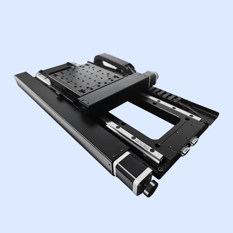 PT-XY2004 X-axis ±200mm, Y-axis ±40mm, 100mm per second electric two-dimensional XY overall translation stage