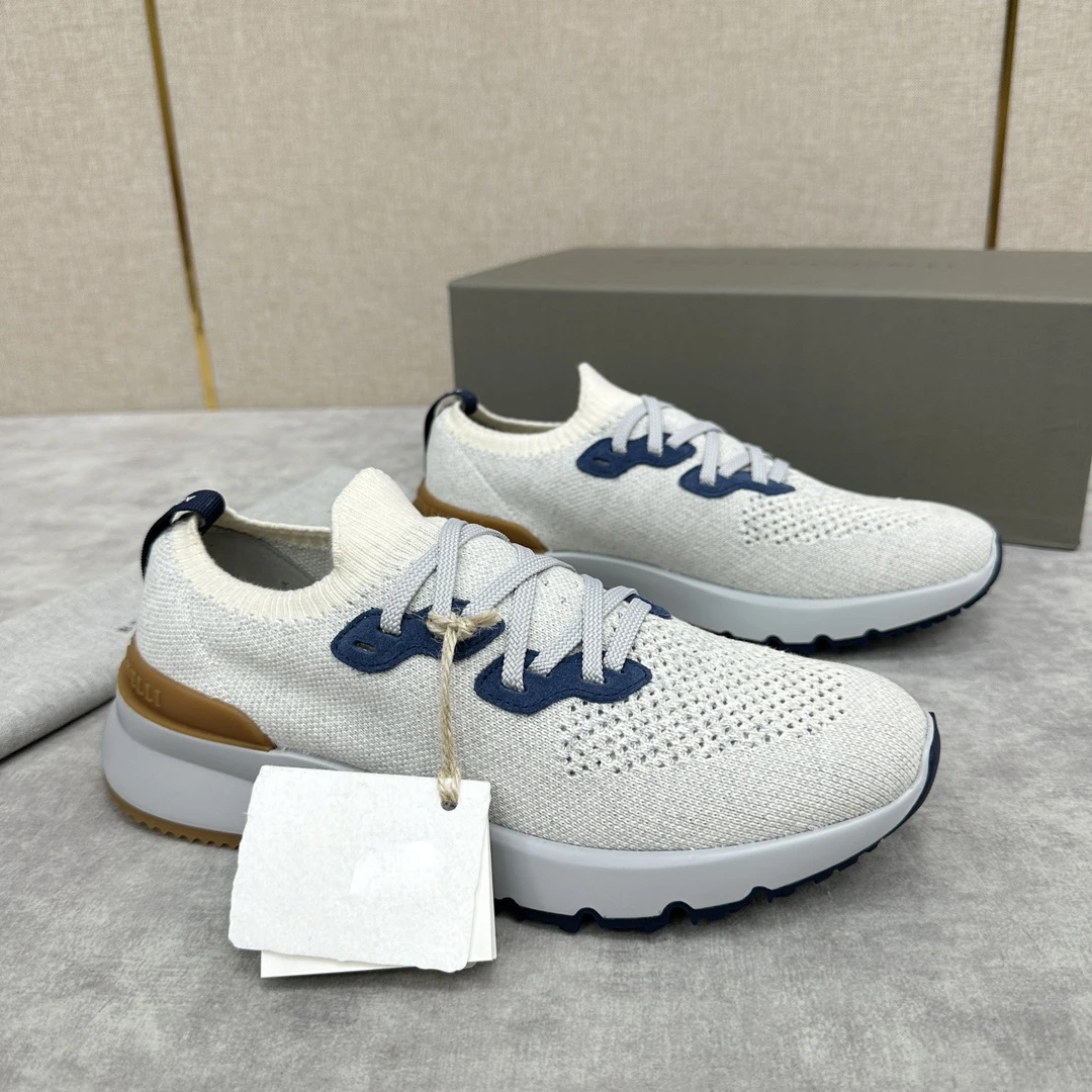 Luxury Brand BC Sneakers Knitted Low Top Casual Sports Shoes Women Casual Sports Sneaker