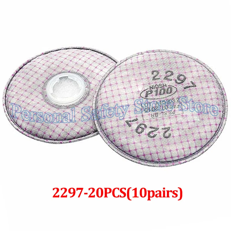 فلتر تنفس متقدم P100 2297 يساعد على الحماية من الزيت والجسيمات غير الزيتية/مستوى التغذية لتخفيف البخار العضوي #2