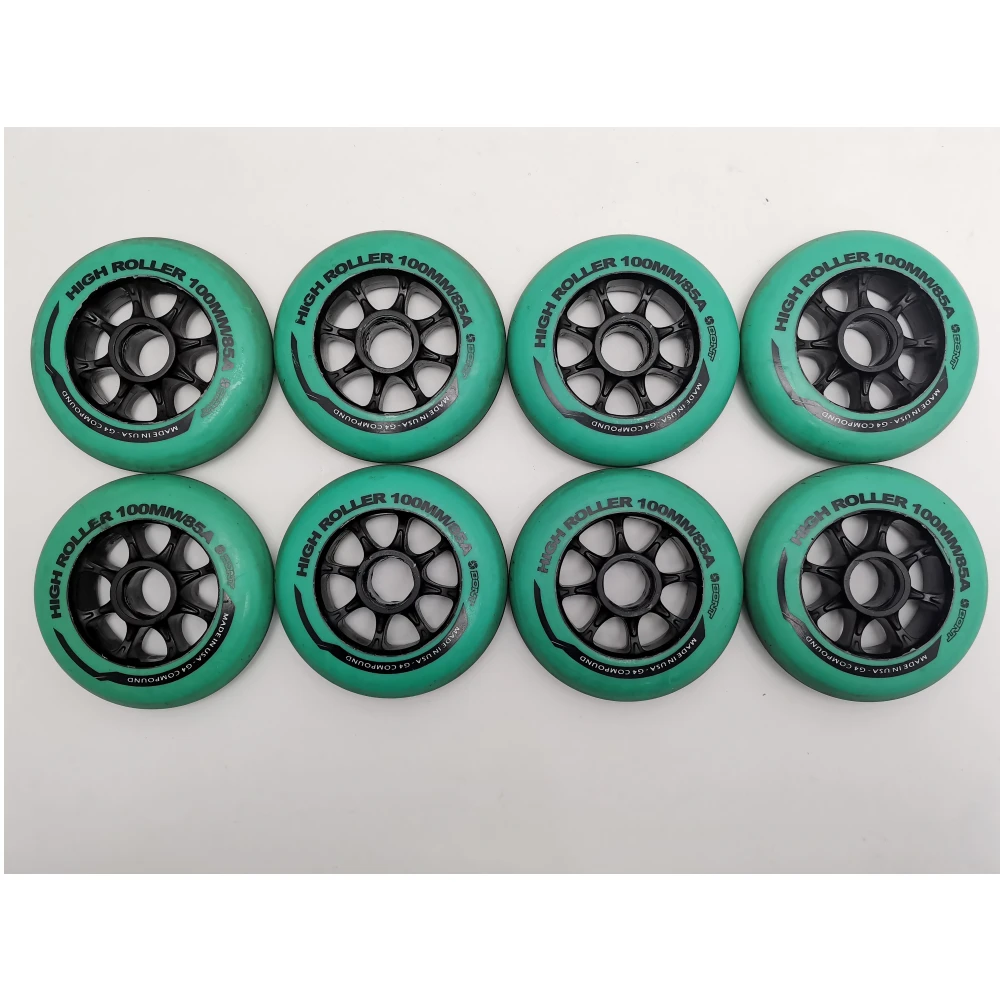 BONT Inline skate wheel Speed skate wheelHigh Roller wheels 8pcs