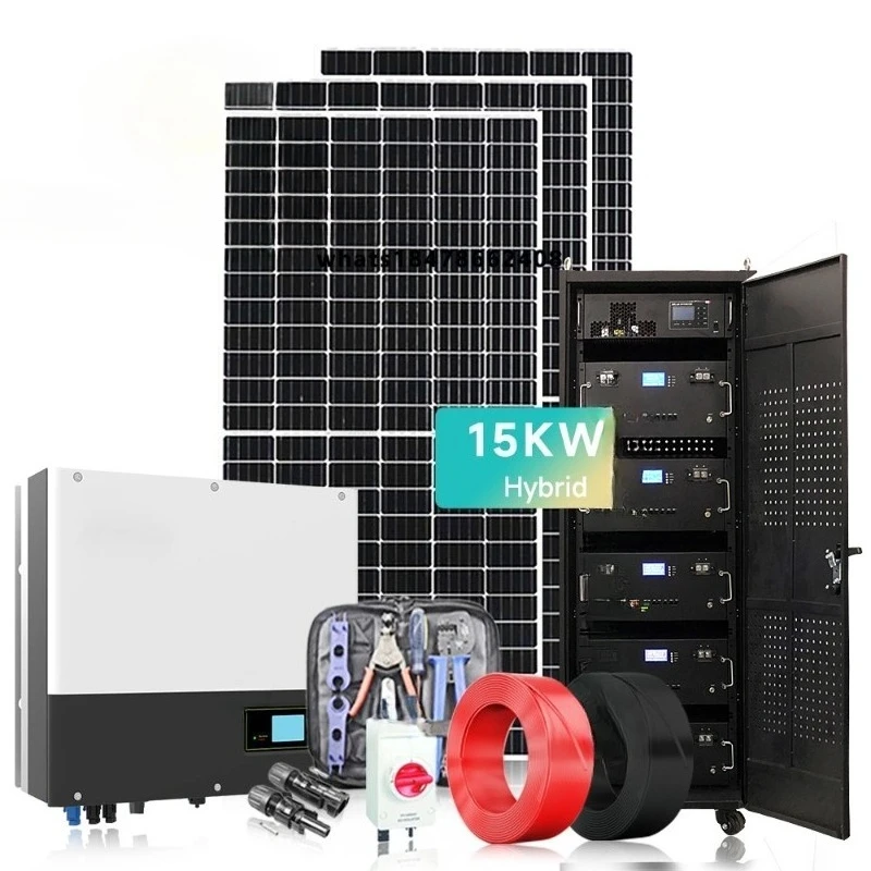 River hot-selling 15 kW solar power system with battery complete hybrid set