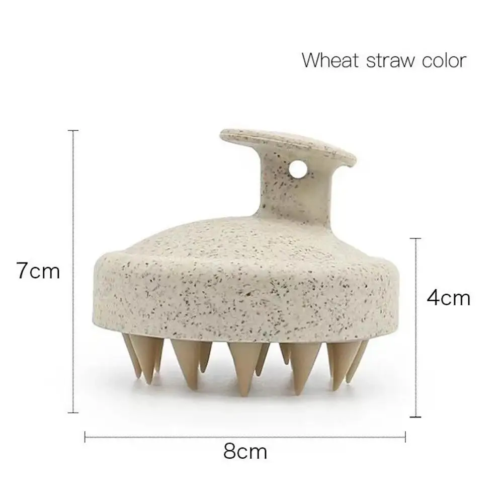 หวีนวดซิลิโคนซักผ้า 1 ชิ้น, แปรงอาบน้ํานวดตัว - เครื่องมืออาบน้ําสําหรับทําความสะอาดหนังศีรษะและร่างกายและนวด
