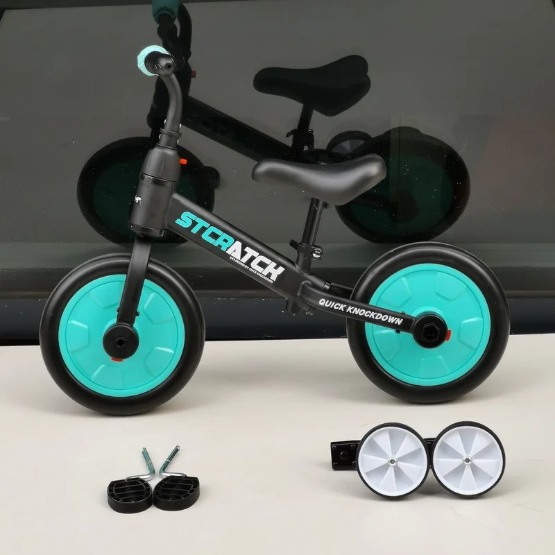 2 In 1 Baby Tricycle Kids Balance Bike Kids Walking Scooter 1-6 Years Old Children\'s Tricycle Kids Ride on Toys Toddler Bike