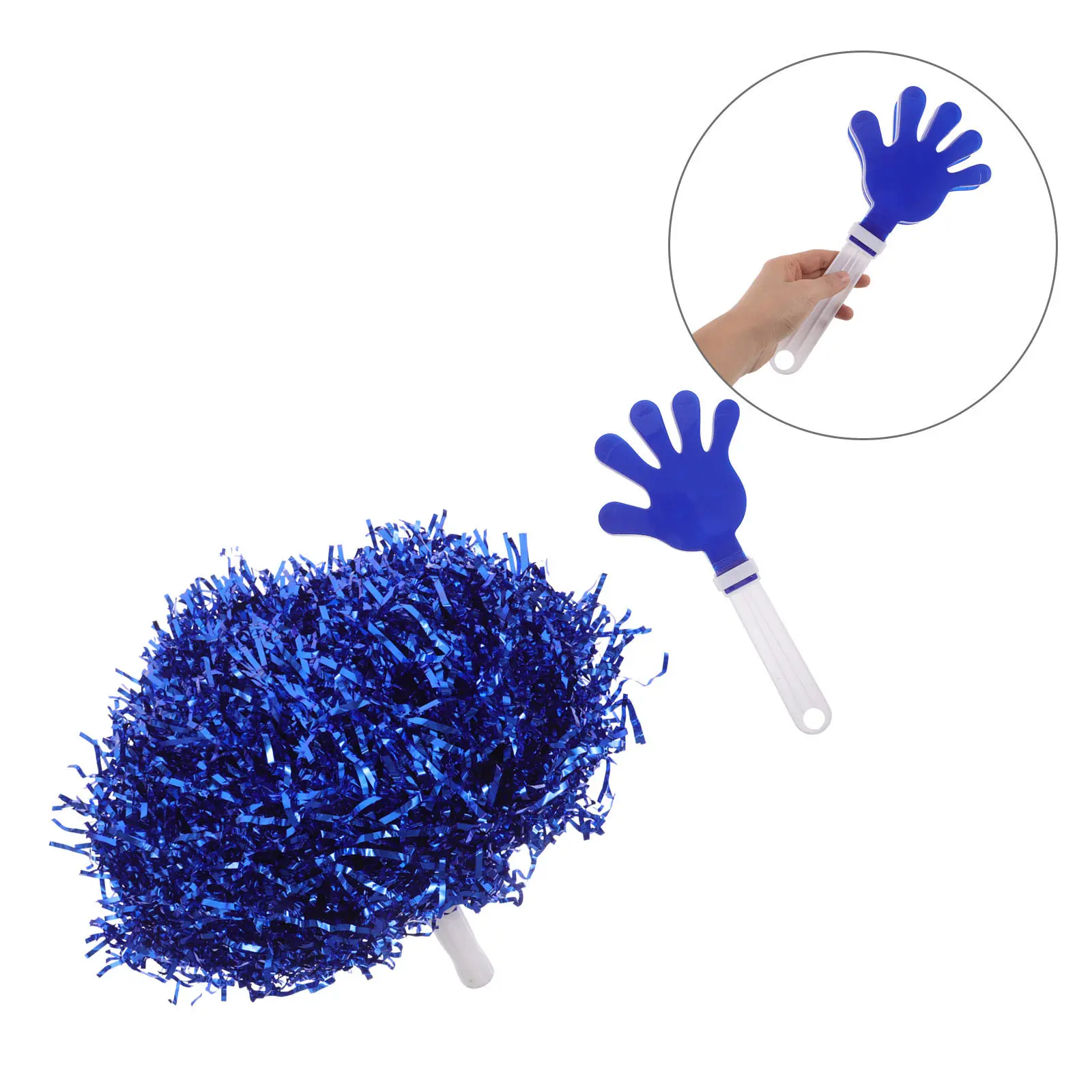 24pcs-cheerleading-pom-poms-and-hand-clappers-party-clapping-noise-makers-celebration-cheer-accessories-applause-makers