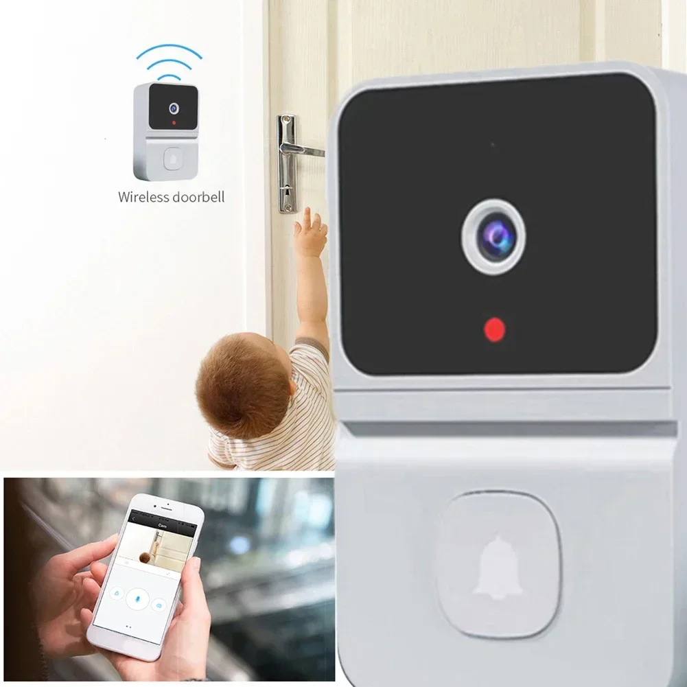 Anel de porta campainha peças sobressalentes branco/preto acessórios câmera telefone substituição segurança inteligente intercomunicador sem fio