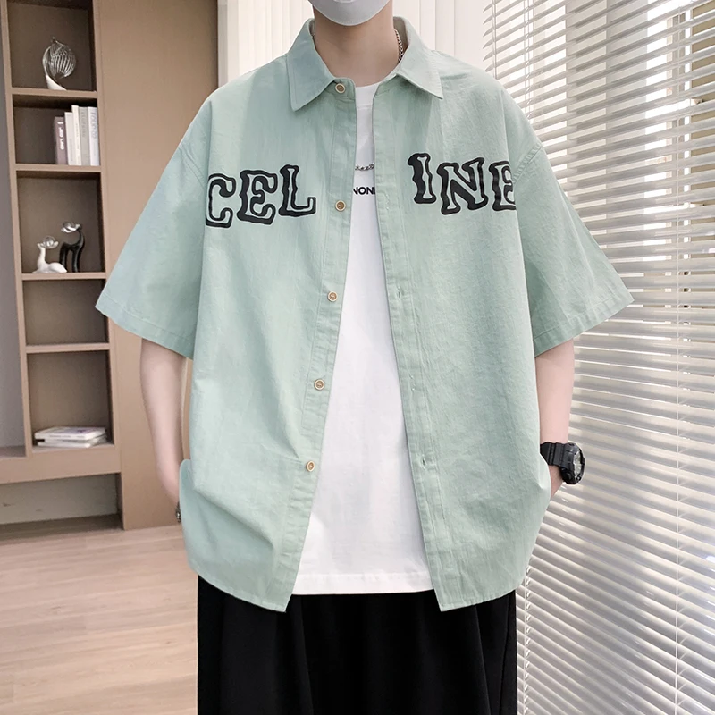 

Летняя тонкая футболка из чистого хлопка, повседневная, свободного кроя, модная, дышащая, удобная, молодежная, стильная.