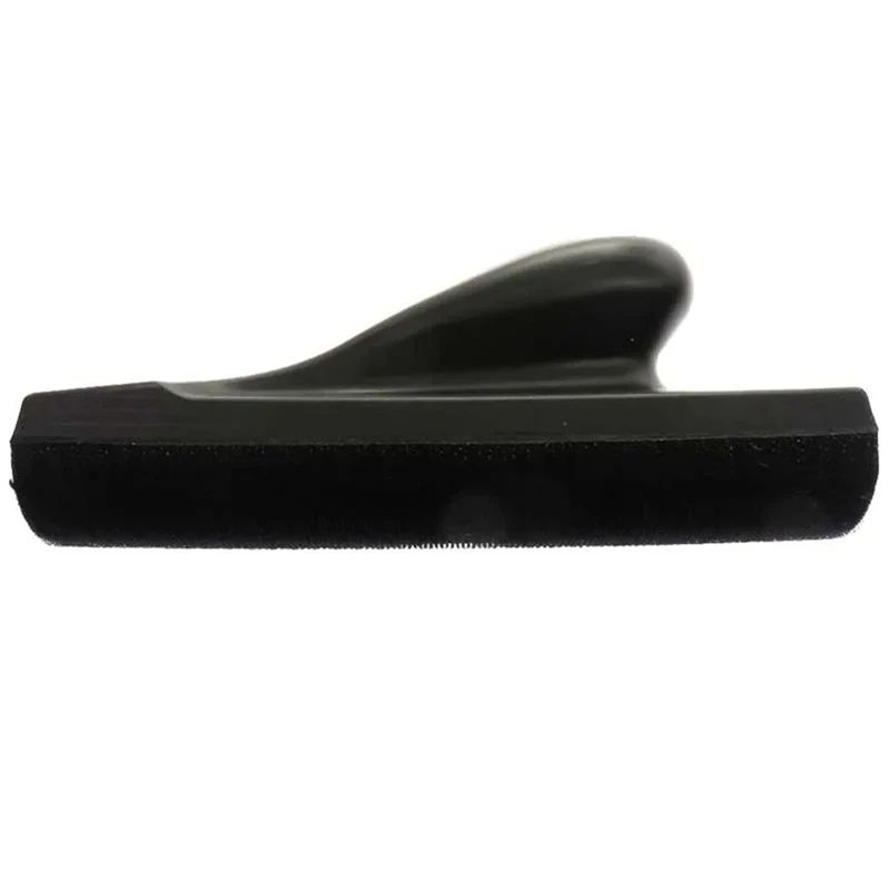 Ponceuse à main 80X190MM, plateau adhésif de meulage manuel, disque adhésif de polissage adhésif noir