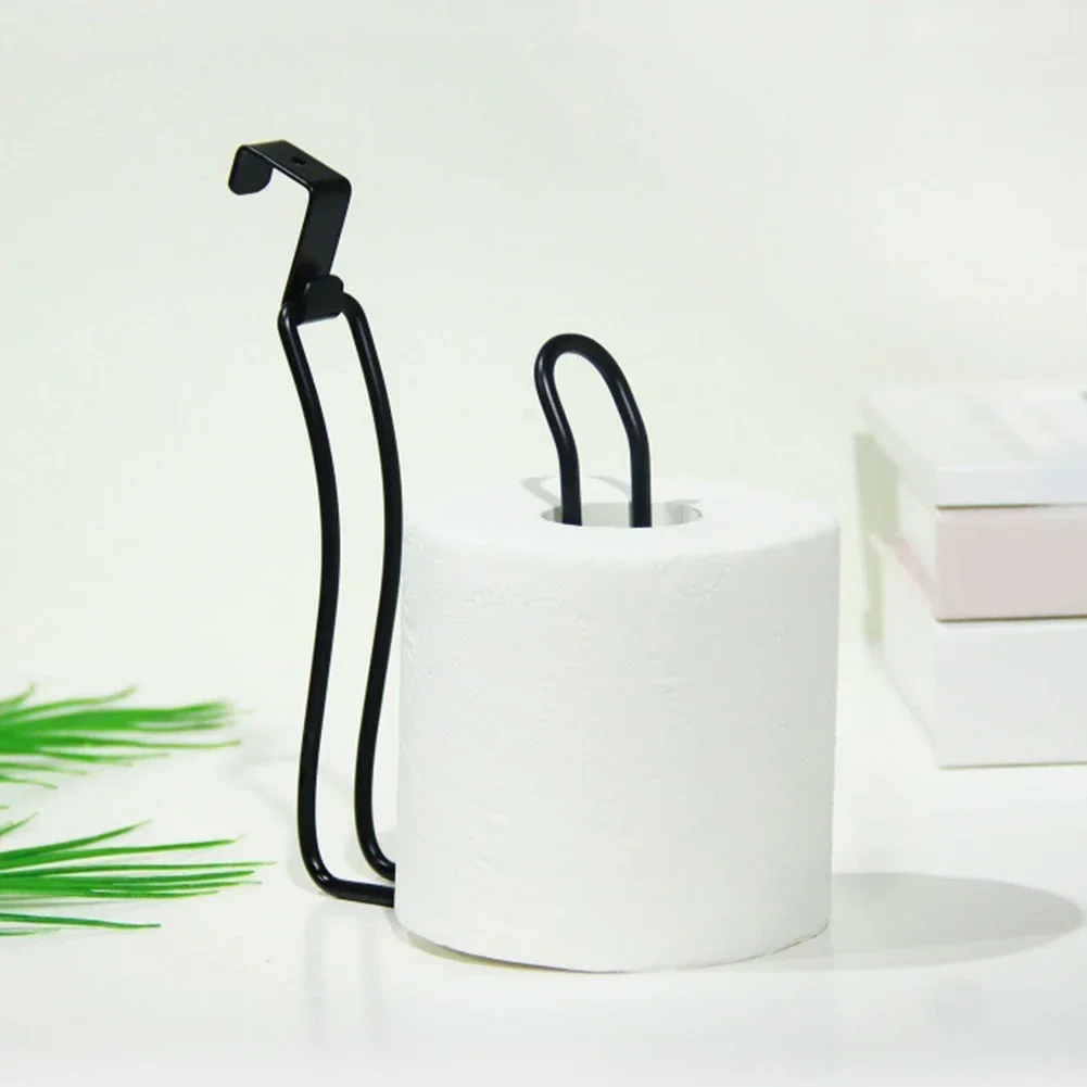 

1 Pcs Over Tank Toilet Paper Holder Hanging Toilet Papers Holder Paper Cabinet No Punching Tissue Towel Rolls Dispenser