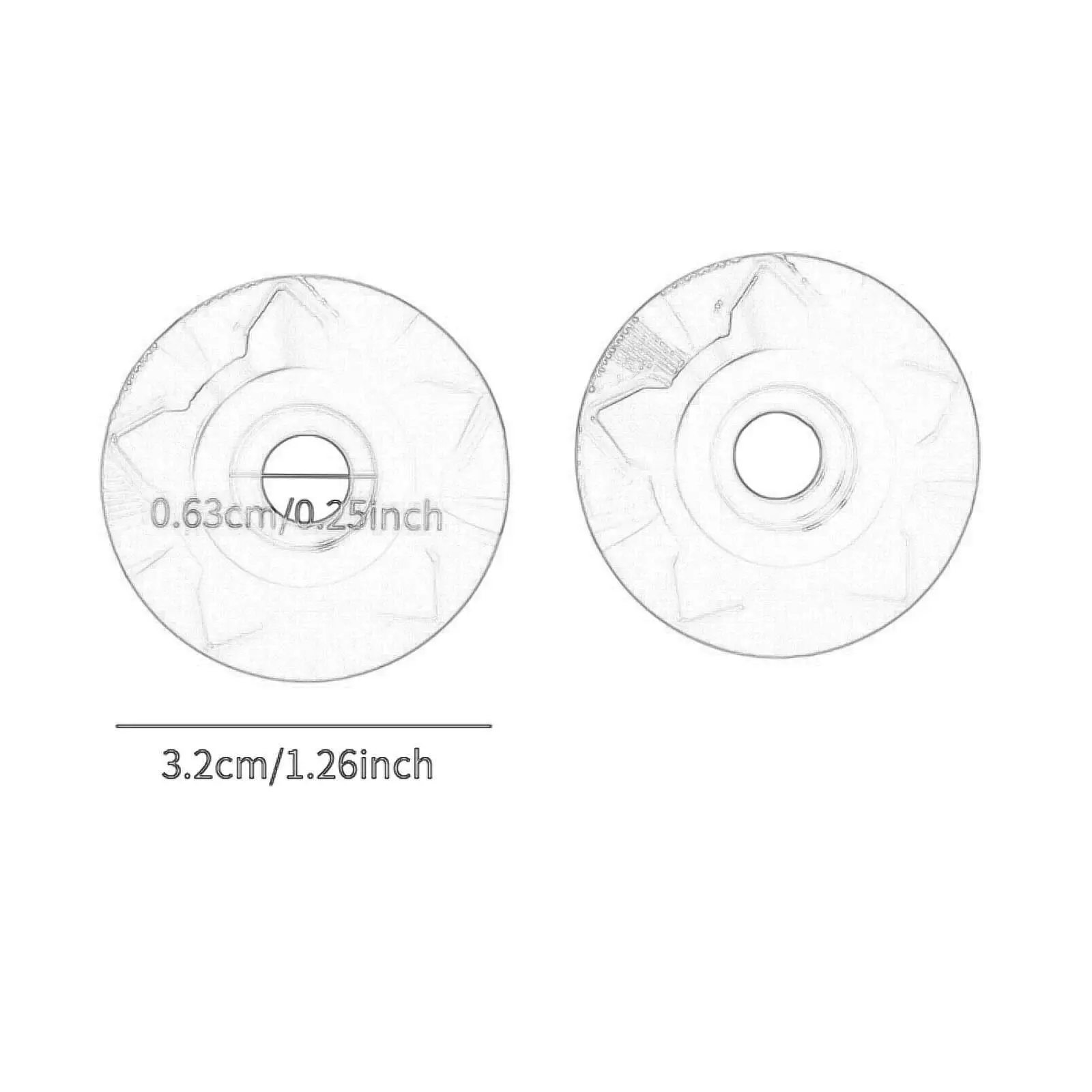 CNC المقود نهاية قبعات التوصيل خفيفة الوزن دراجة نارية ملحق بار نهاية غطاء ل Zontes