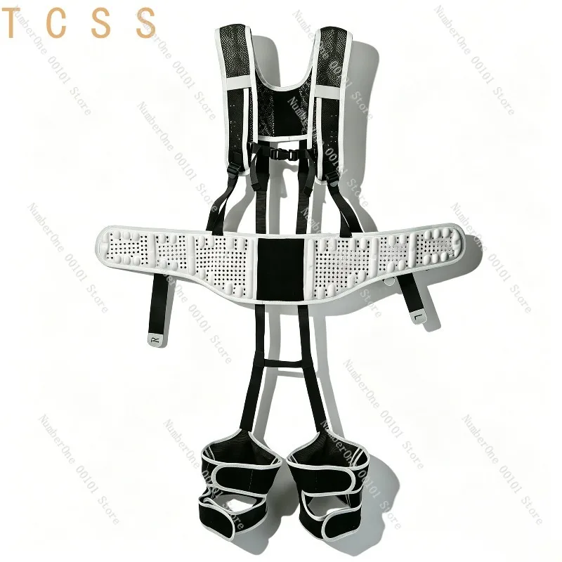 Elastic Lumbar Exoskeleton Waist Spine Support For Posture Correction Bending Work Industrial Protective Gear