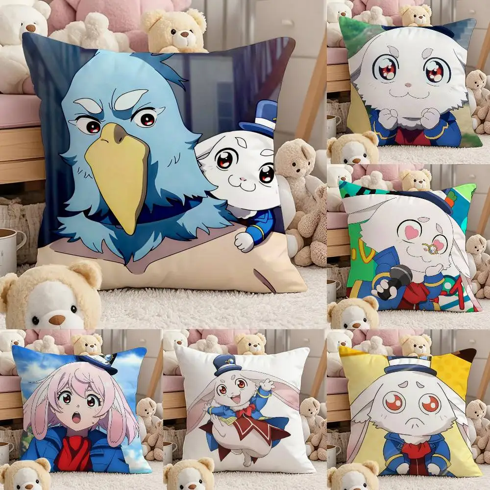 

Hot Anime Shangri-La Frontier Pillow Case Comfort Sofa Bed Silky Elegant Invisible Zipper Custom Decorative Cushion Cover