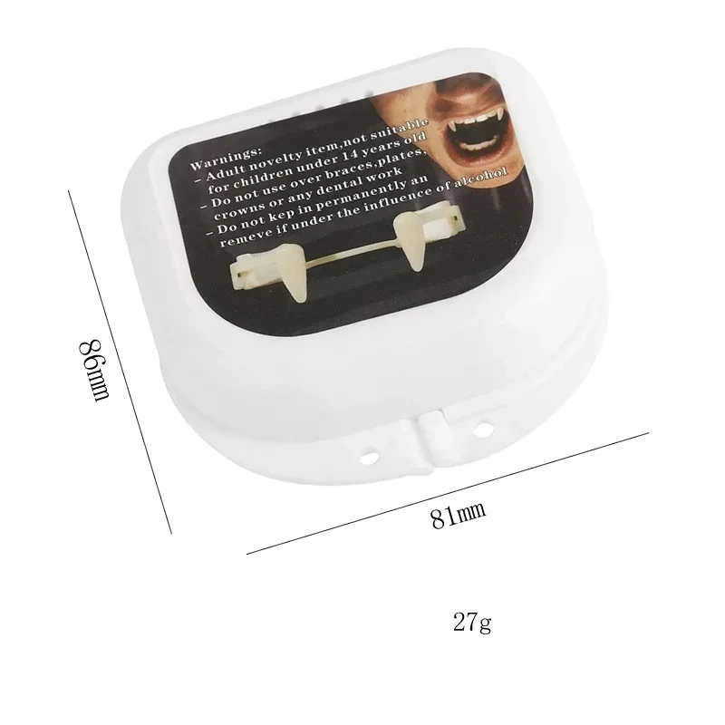 ハロウィーン用の格納式吸血鬼の牙,吸血鬼の入れ歯,ホラーコスプレ,パーティーの装飾,偽の歯