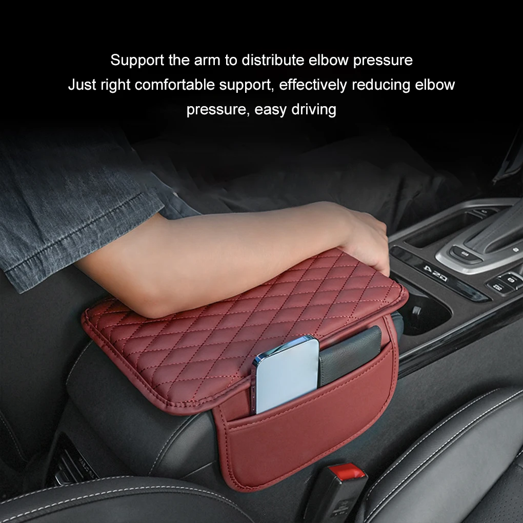 Cuscinetto di copertura per bracciolo per auto Supporto per braccio ottimale Copertura per bracciolo facile da installare per interni auto Facile