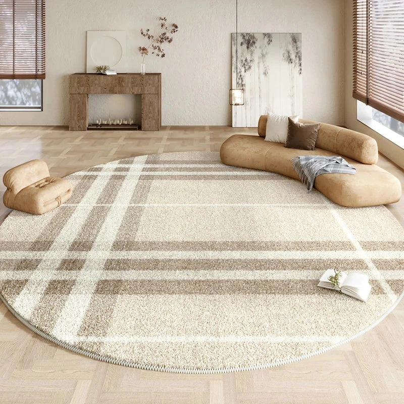 

Carpet for Living Room Rug Decoration Round Carpets Large Area Plush Floor Mat Soft Fluffy Bedside Mat Thicken Rugs for Bedroom