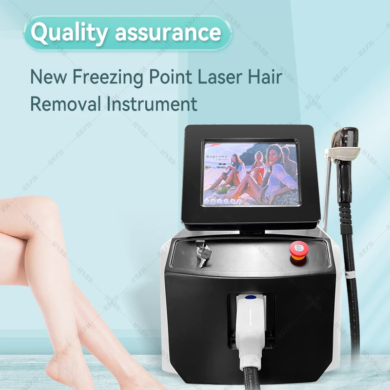 Best Selling 3000W Depilation Beauty Equipment Ice Titanium Device 808nm 755nm 1064 nm Diode Laser Painless Hair Removal Machine