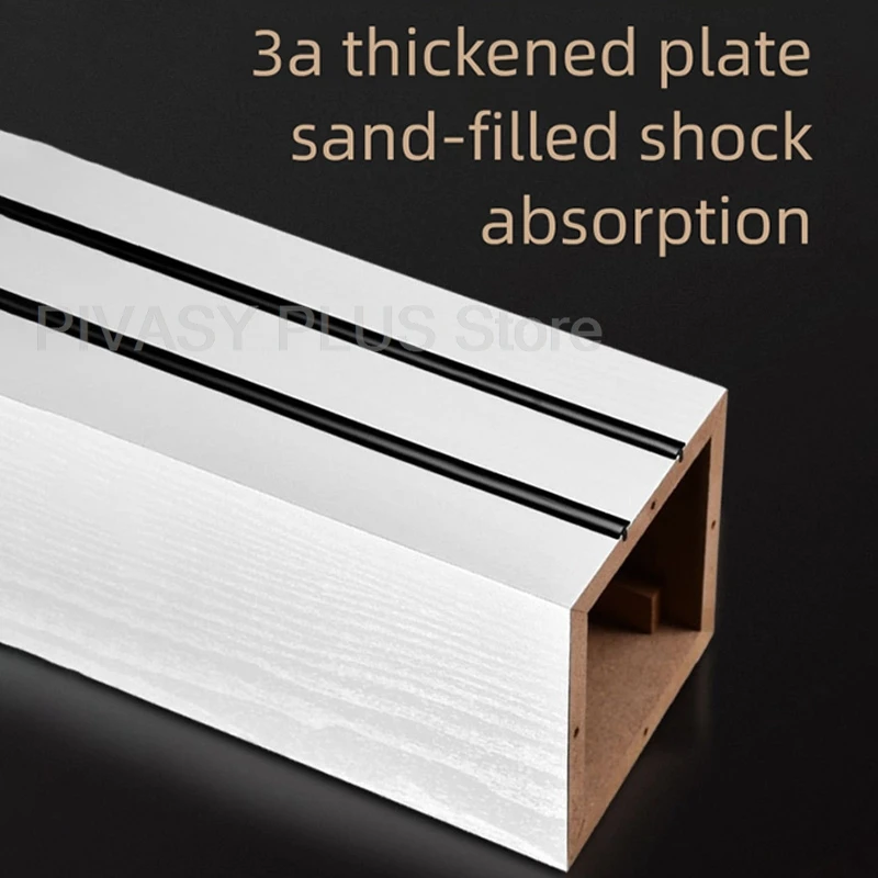 White Oak Speaker Stand 15-90CM Height Loudspeaker Support 18x23cm Platform Thickened Base Audio Rack For Home Theater Sound Box