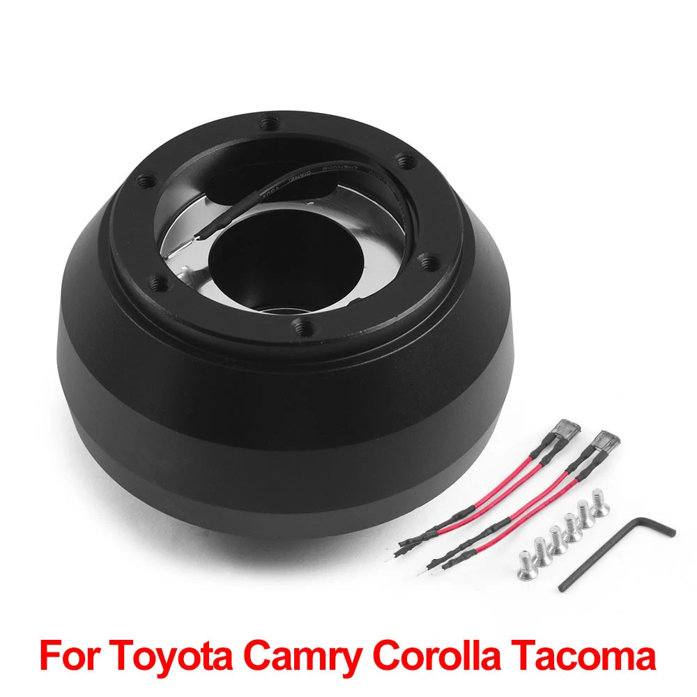 

Aluminum Steering Wheel Short Hub Adapter Boss Kit For Toyota Camry Corolla Tacoma For Lexus SRK-125H