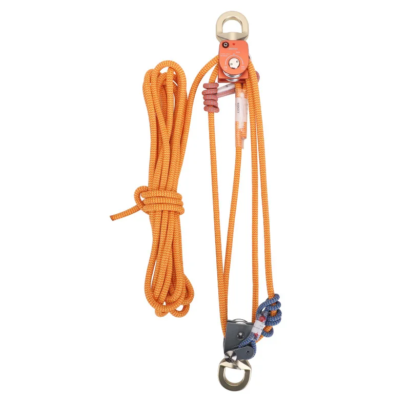 

Outdoor Pulley Set 5 to 1 Pulley Multifunctional System Stretcher Rescue Pulley Set 4 to 1 Lifting