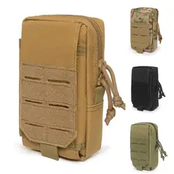 1000D Tactical Molle Pouch Waist Bag Outdoor Men EDC Tool Bag Vest Pack Purse Mobile Phone Case Hunting Compact Bag