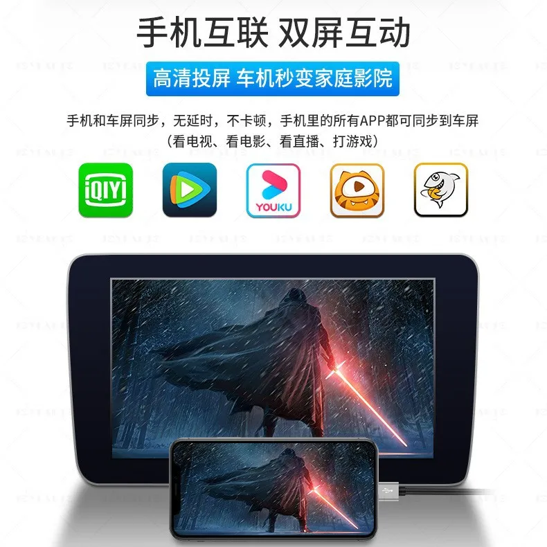 وحدة فك ترميز carplay اللاسلكية لسيارة Porsche الأصلية مع وحدة ملاحة أندرويد للسيارة عبر الحدود #3