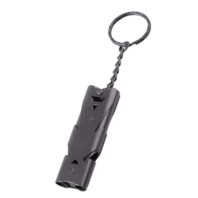 Lightweight High-Decibel Stainless Steel Whistle For Outdoor Rescue, Suitable For Earthquake Response