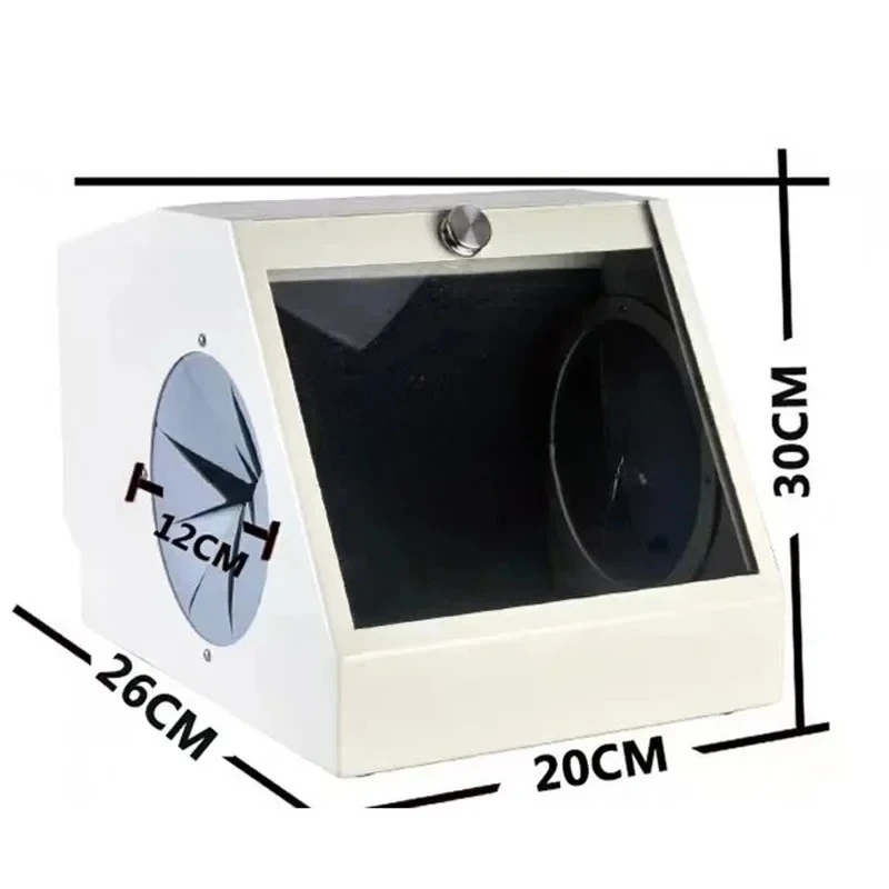 New De ntal Lab Sandblasting Dust‑Proof Box, Grinding Polishing Lapping Protective Case