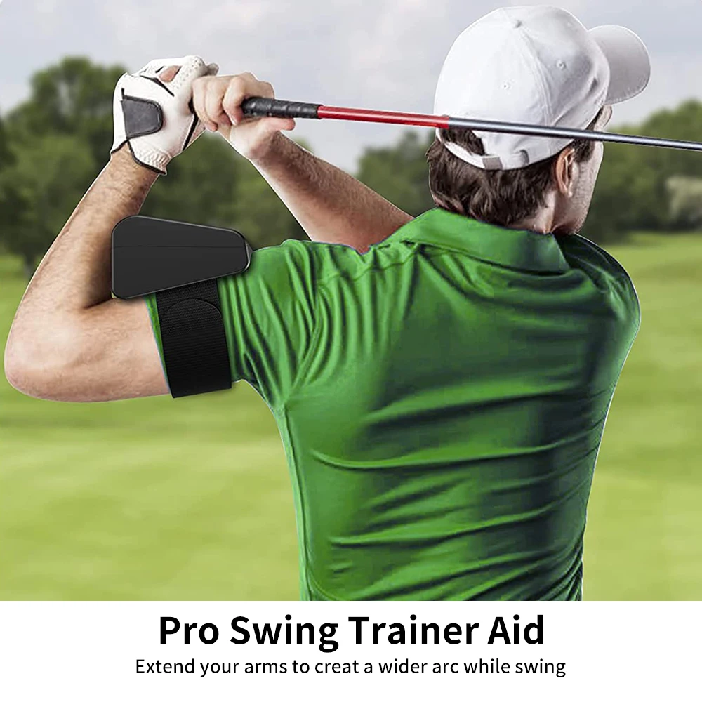 Pro Golf Swing Trainer Aid Arm Extender for Golf Teaching Aid, Useful Golf Accessorie，Golf Gifts for Avid and Beginner Golfer