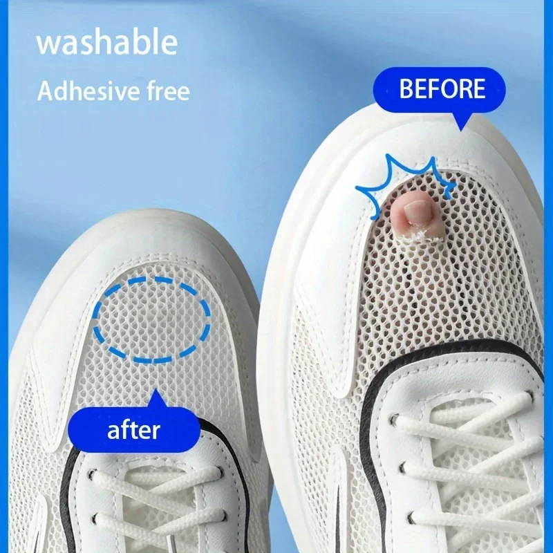 6 Stück Sportschuh-Reparaturflicken, verschleißfeste Schuhflicken, Einlegesohle-Reparaturflicken, selbstklebende Flicken im Inneren von High Heels – Detail 3