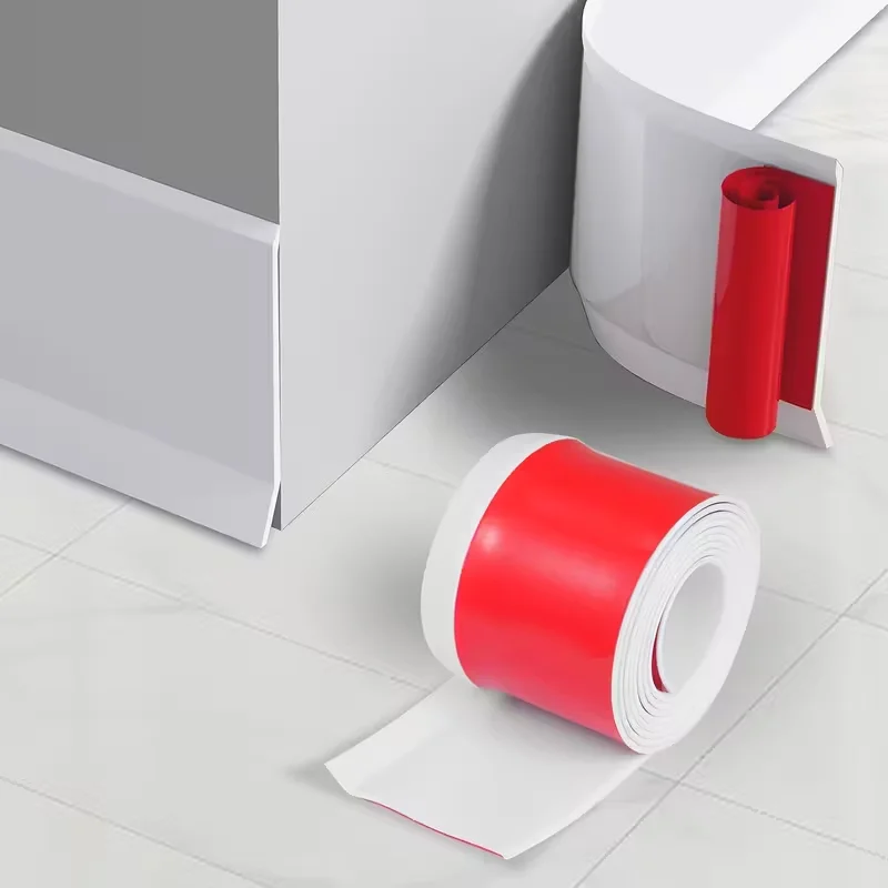 1 قطعة 1 متر/3 متر الفينيل الخصر خط خلفية غرفة المعيشة البلاستيكية اللوح صب تقليم ذاتية اللصق مرنة جدار الحدود ملصق