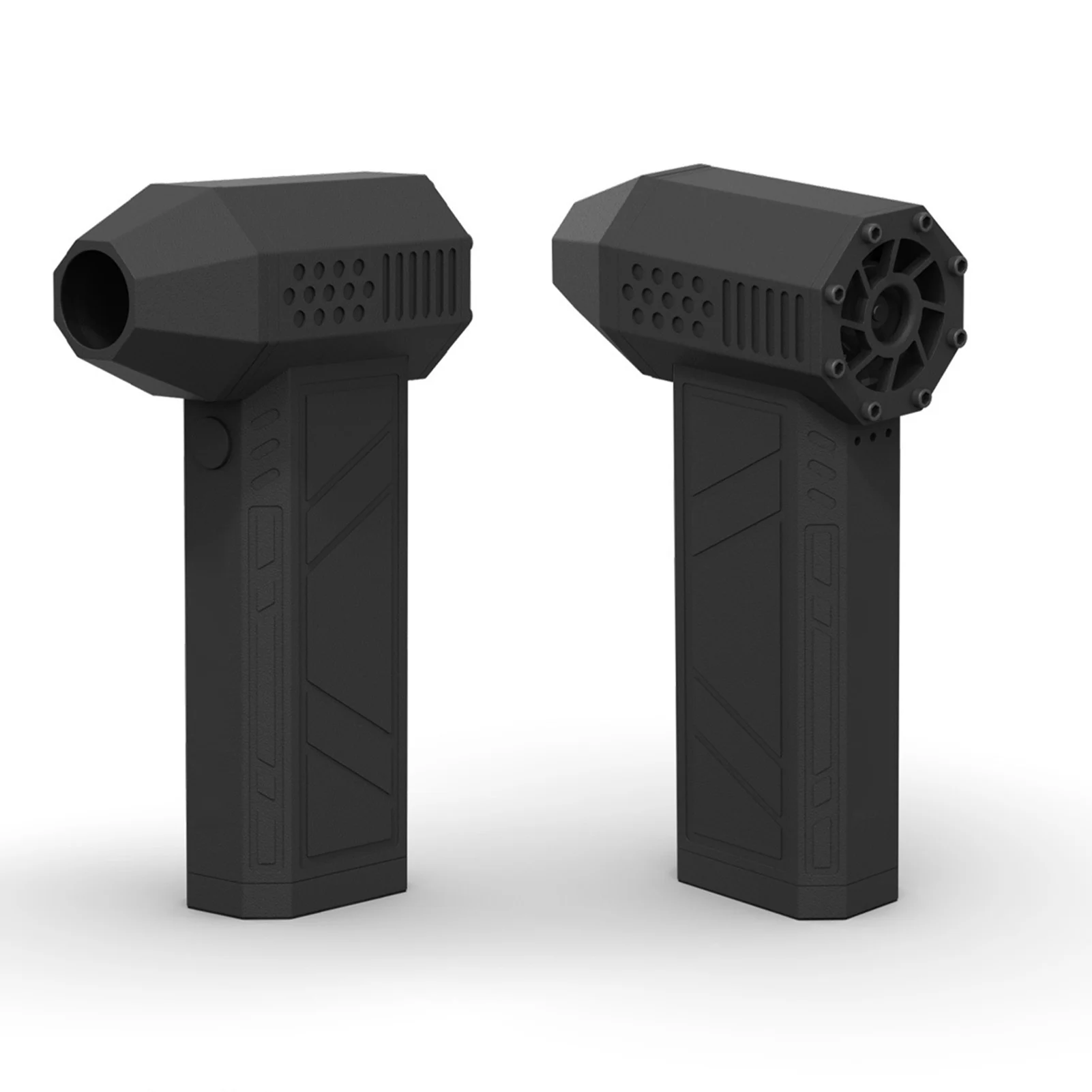 

CROSSGUN Electric Air Turbo Fan Portable Turbo Jet Fan & Flashlight 130000RPM Handheld Brushless Motor Dust Blower Cordless Dust