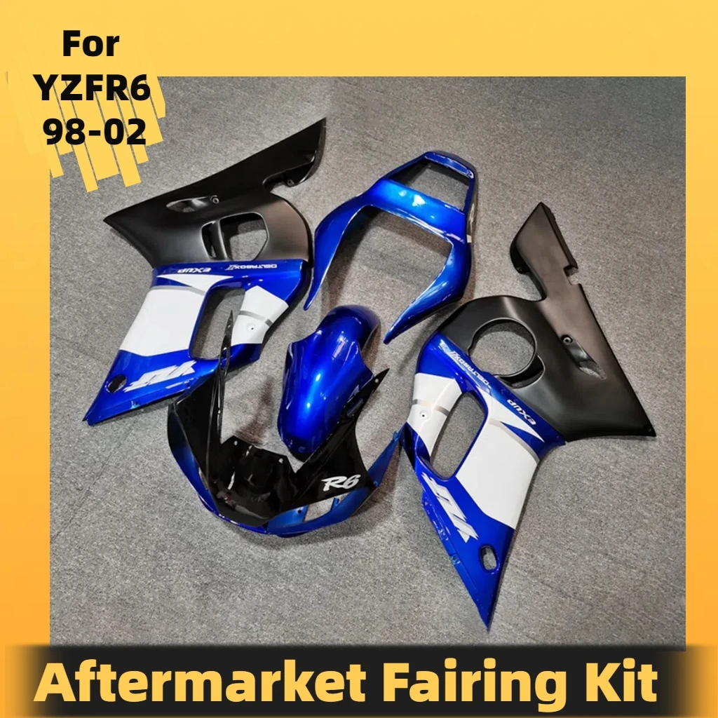 

Fairing Kit for YAMAHA R6 1998 1999 2001 2002 100% Fit Injection R6 98 99 00 01 02 Motorcycle Aftermarket Customize Bodywork