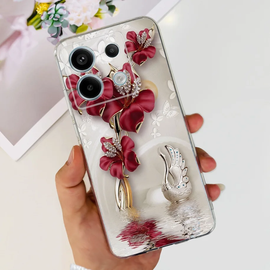حافظة لهاتف Redmi Note 13 5G لهاتف Xiaomi Redmi Note 13 Pro 5G حافظة لهاتف Xiaomi Redmi Note 13 Pro + واقي