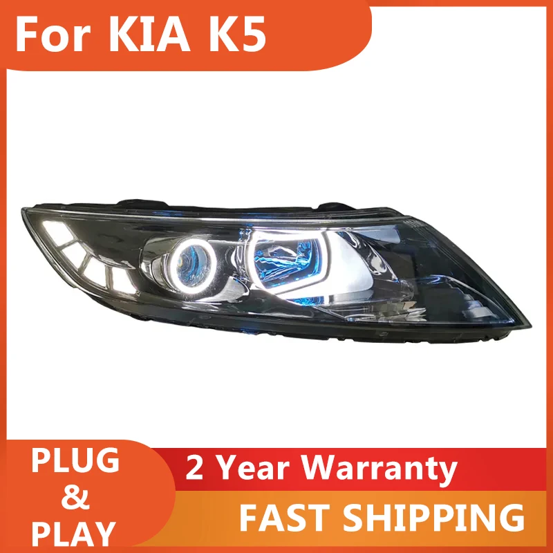 Car Accessories for Kia Optima Head Light 2015-2018 K5 Headlight DRL Turn Signal High Beam Projector Lens