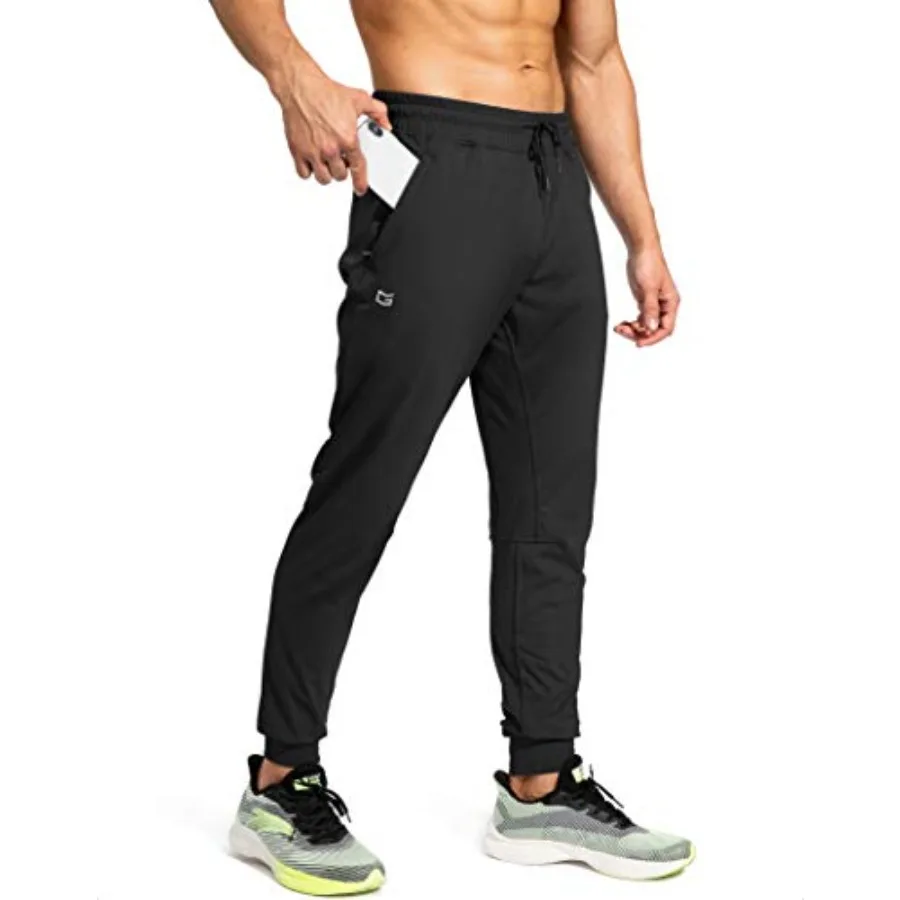 

G Gradual Men's Sweatpants with Zipper Pockets Athletic Pants Traning Track Pants Joggers for Men Soccer Running Workout