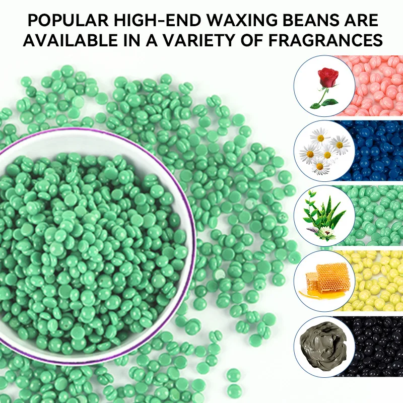 100g/Pack Wax Beans Depilatory Hot Film Wax Pellet Removing Bikini Face Hair Legs Arm Hair Removal Bean Unisex